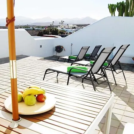 Typical Canarian House With Fabulous Sea Views Tias Exterior photo